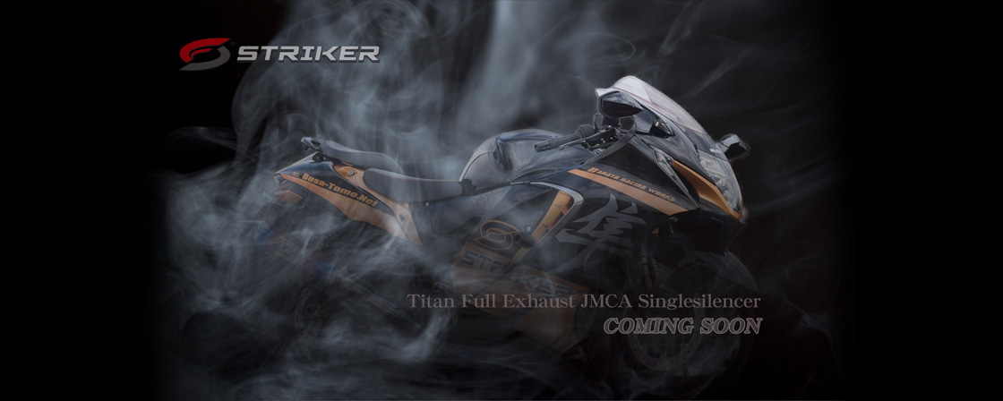 STRIKER Titan Full Exhaust Coming soon SUZUKI `22 Hayabusa（3型）